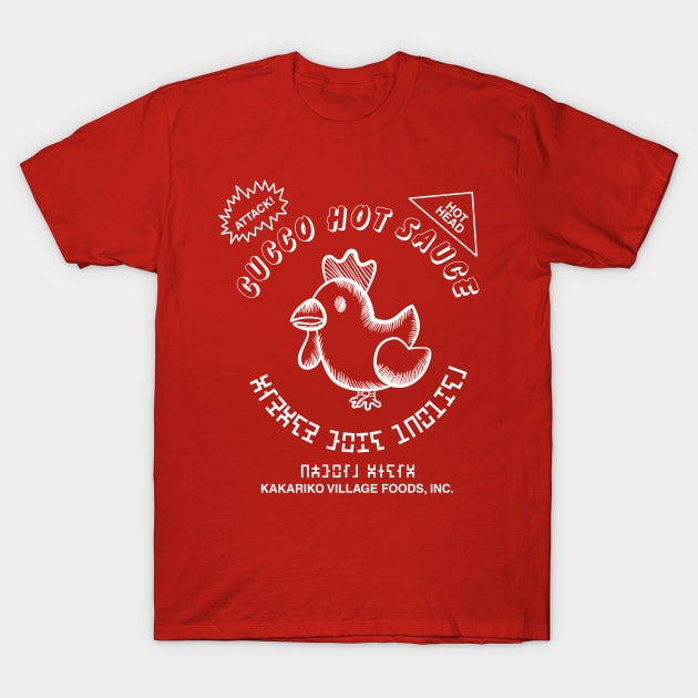 Legend of Hot Sauce T-Shirt by fishbiscuit